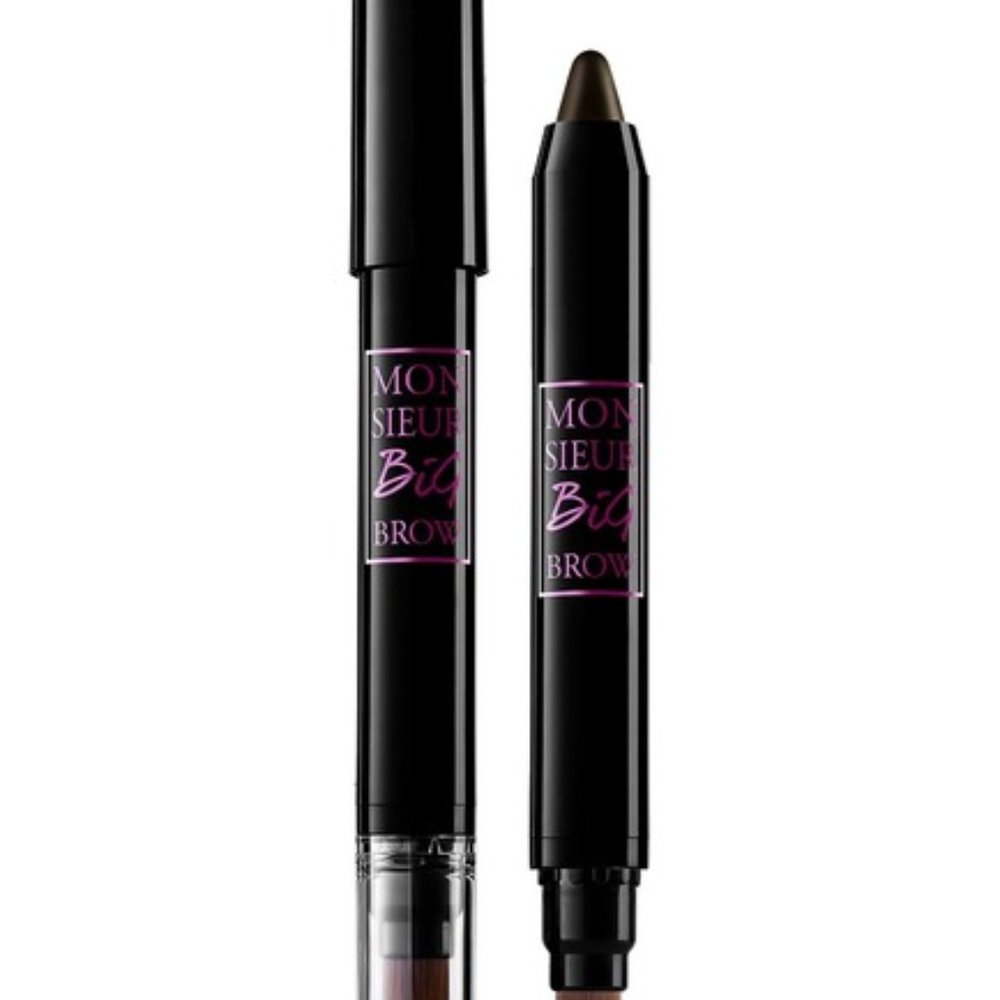 LANCOME Monsieur Big Brow Crayon EBONY 04 - Picture 2 of 7